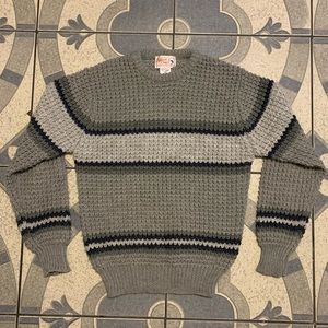 Vintage Marlin Club II Wide Knit Crewneck Sweater